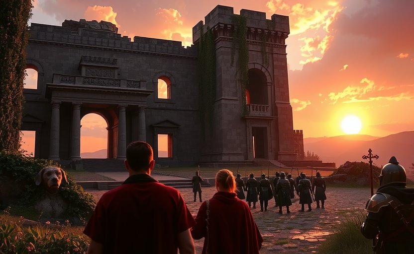 Shadow Veil adventure game cover featuring VR immersive worlds