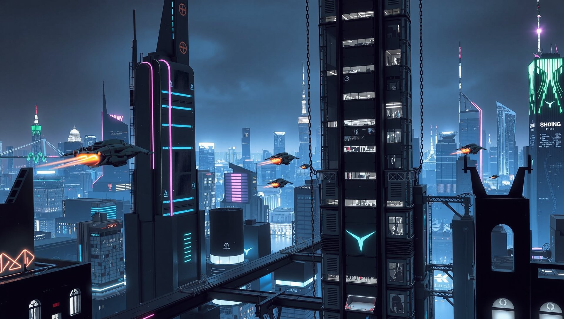 Futuristic gaming world showcasing immersive PC gaming experiences